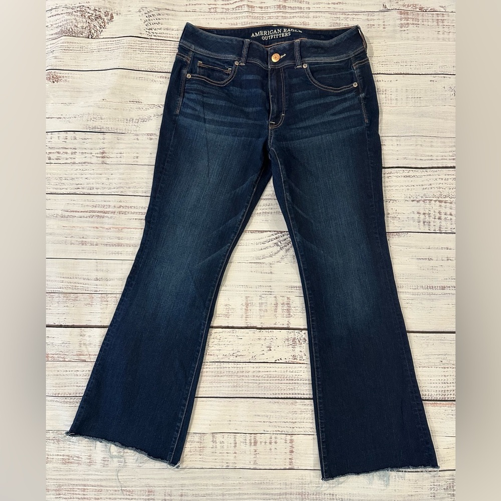 💥2/$15💥American Eagle Outfitters Women's Stretch Jeans Bootcut 31” Waist